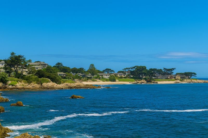 Serene Coastal Landscape